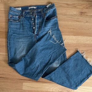 Levi's Ribcage Straight Jeans